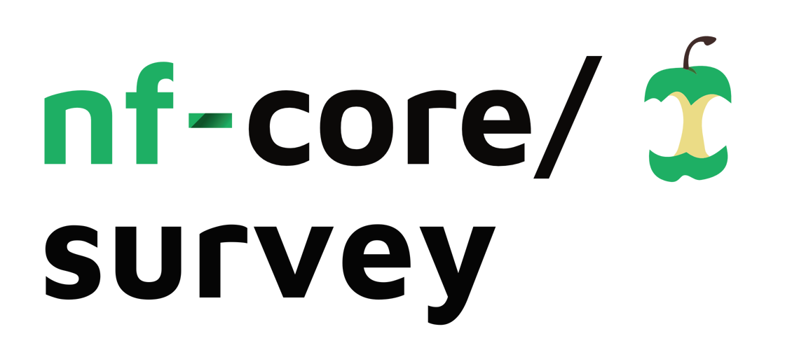 nf-core survey 2025 logo