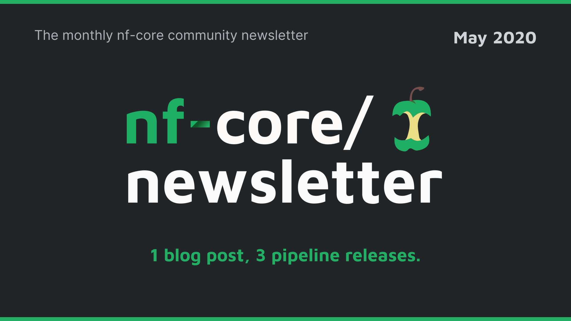 nf-core newsletter — May 2020